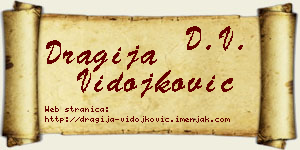 Dragija Vidojković vizit kartica